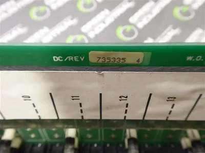 Allen Bradley 900241-01 A02 8600-TSA 16 Slot Backplane Board 735335 Rev. 4 Used