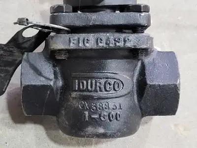 Size 1", Rating 300, Globe Valve PL-1596