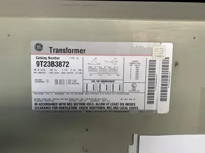 USED GENERAL ELECTRIC 9T23B3872