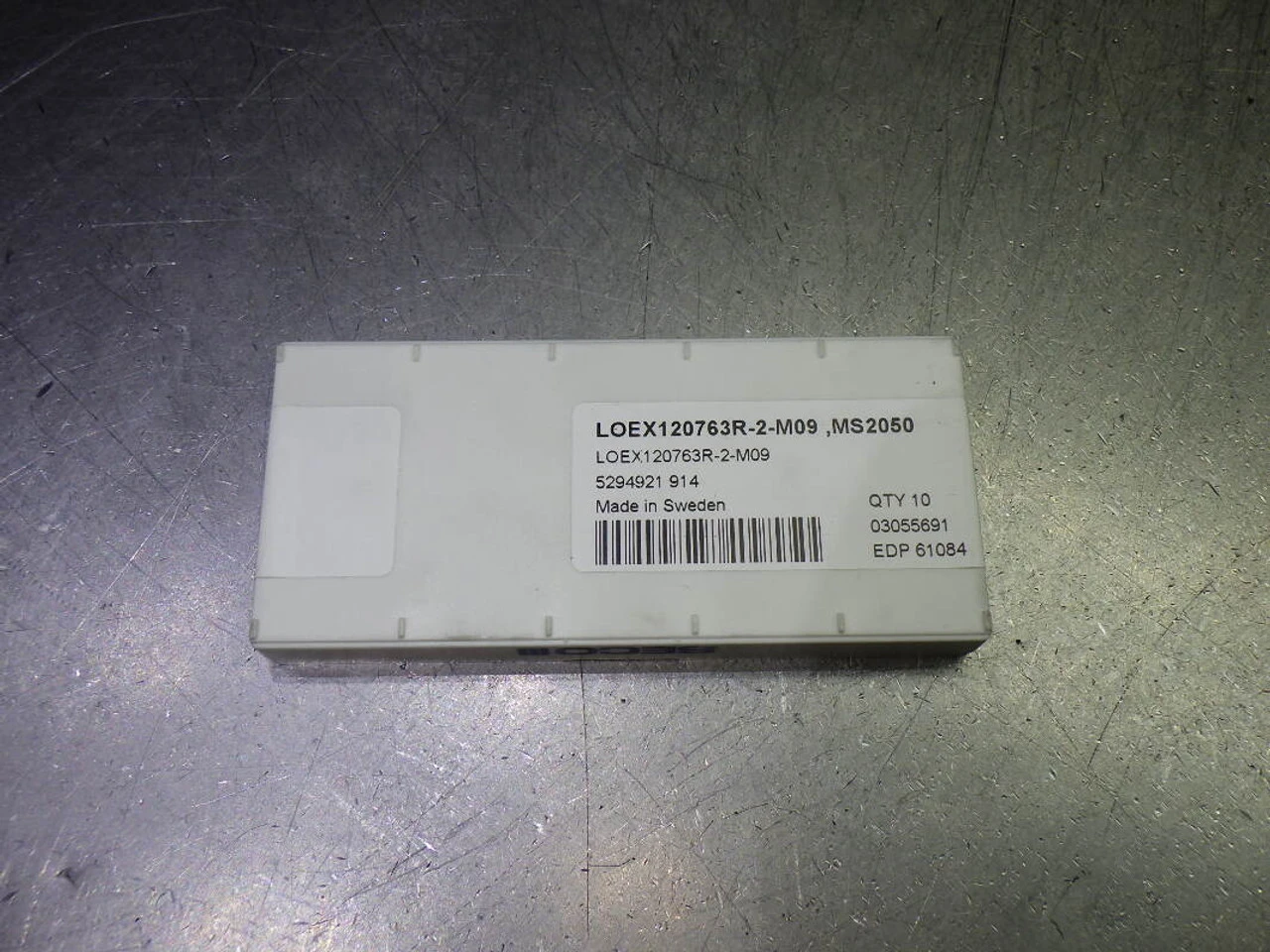 SECO Carbide Milling Inserts QTY10 LOEX120763R-2-M09 MS2050 (LOC241)