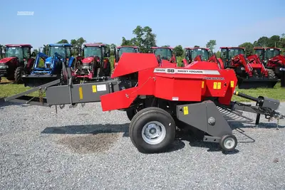 New | in-Stock 2024 MASSEY FERGUSON 1842S Square Balers Pennsylvania US | Zimmerman Farm Service #1409865