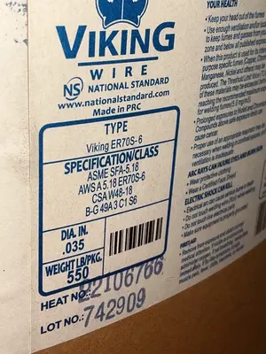 Used VIKING WIRE ER70S6 Welding Machinery (Other) Ohio US | HGR 24 #1566941