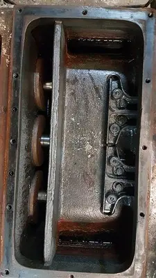 USED OILWELL A-334 (NATIONAL 125T-4M) TRIPLEX INJECTION/DISPOSAL PUMP