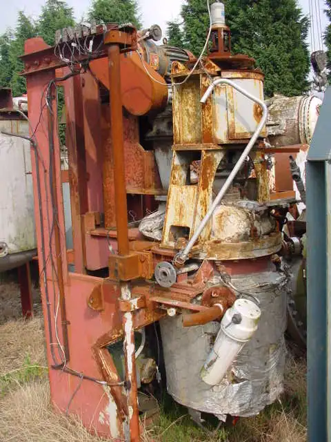 100 L S/S Jktd Reactor Scraped Side  Flp