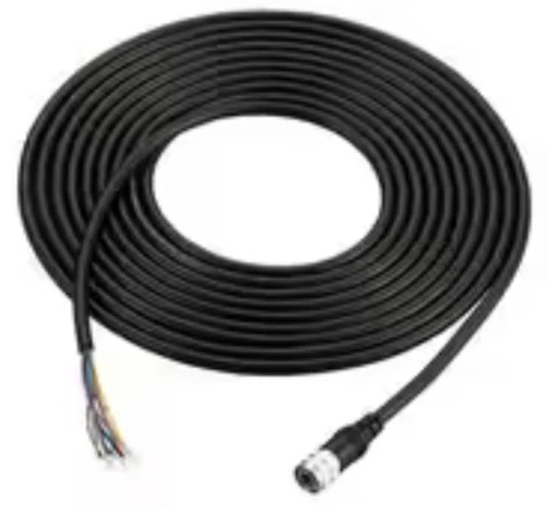 Keyence OP-87225 1D/2D Code Reader, Control Cable 5 m [New]