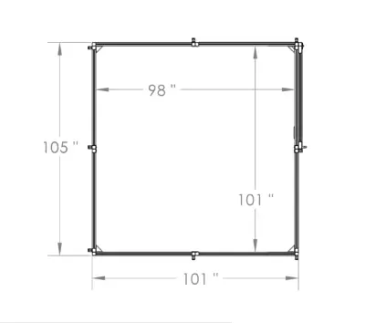 LASERVISION PN – BM3.M5P06.8×8 Heavy Duty Welding Booths | Li10 Laser (2)