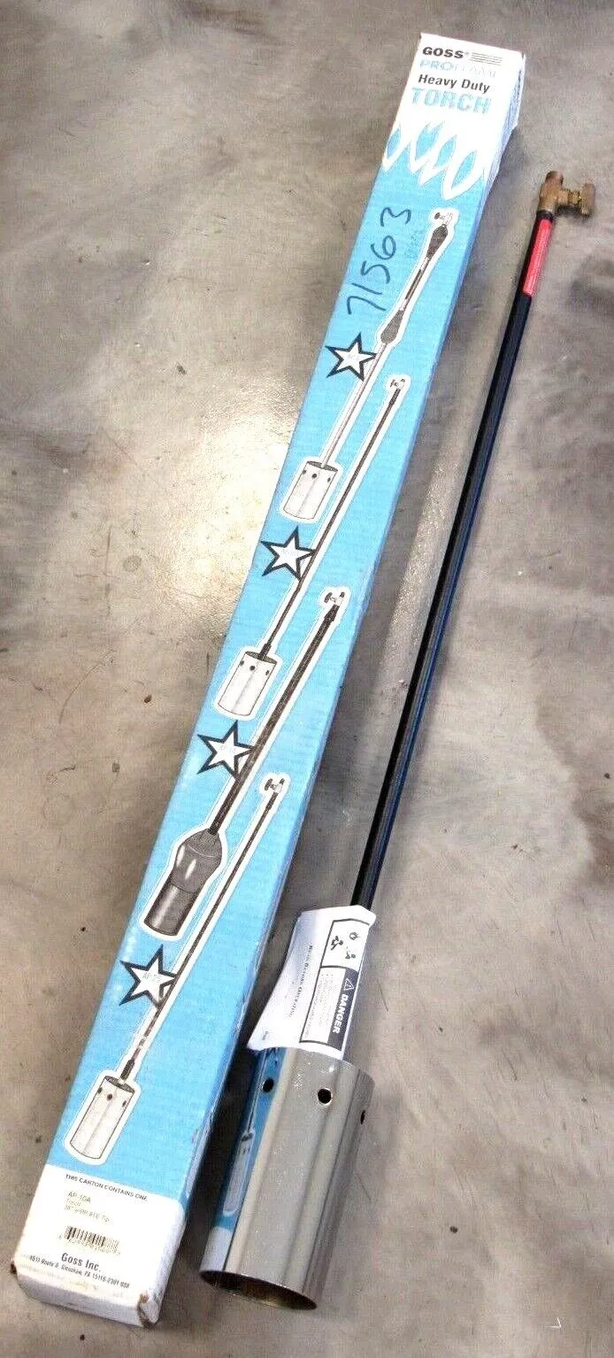 NEW GOSS AP-10A TORCH 38" W/BP-8TE TIP AP10A