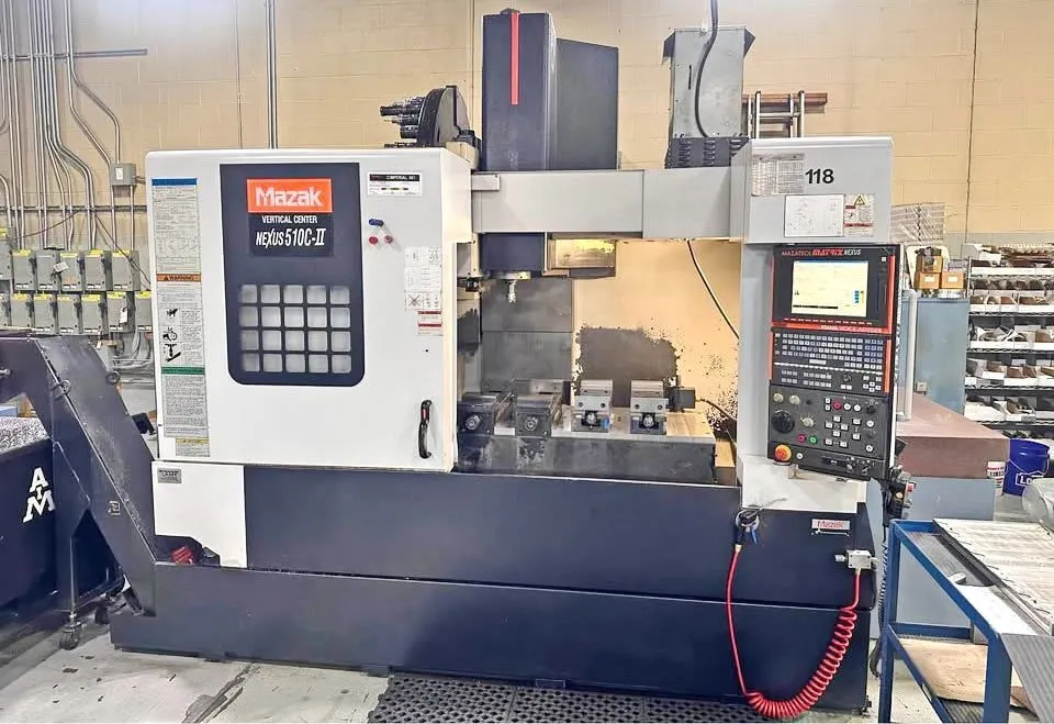 Used 2008 MAZAK NEXUS VCN 510C/40-II Vertical Machining Centers Ontario CA | CNCsurplus #1329210