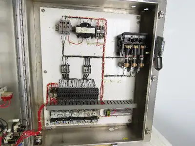 Hoffman A-36HS3108SSLP 31x36x8" Stainless Steel Type 4,12 Electrical Enclosure