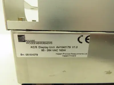 Kajaani Process Measurements KC/5 Consistency Transmitter Display Unit