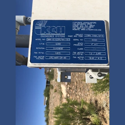 KCH Engineering Systems OMNI Series III Scrubber