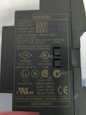 Used SIEMENS 6EP1332-1SH52 Miscellaneous Equipment (Electrical & Power) | Surplus Asset Holdings #1195726