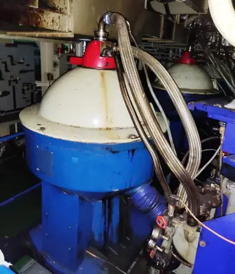 (3) Alfa-Laval S-881 fuel/lube oil purifiers, 316SS.