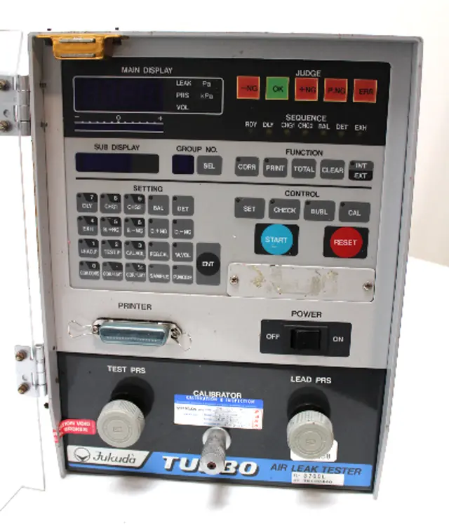 Used FUKUDA FL-3700L Automatic Air Permeability Testers | Industrial Parts R Us Inc. #381399