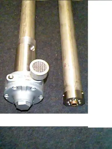 S/S Screw In Drum Pump Air Driven