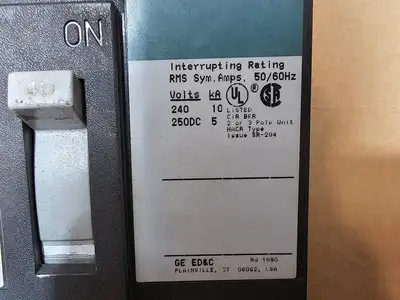 Used GENERAL ELECTRIC TEB132040WL Switchgears British Columbia CA | Lenmark #1432542