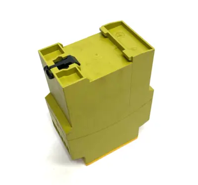 USED PILZ STANDALONE SAFETY RELAY 1 OR 2 CHANNEL, PNOZ X4 24VDC 3N/O 1N/C