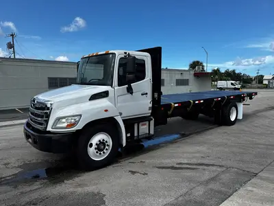 Used 2020 HINO 268 Flatbed Trucks Florida US | Truck and Van Outlet #1509160