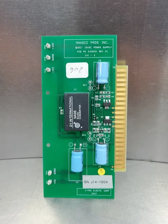 Used Mansco _UNKNOWN_ PLC Processors | Palmetto Automation #1156981