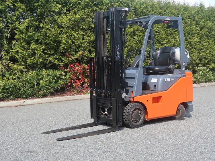Used 2017 TOYOTA 8FGCU18 Misc Forklifts British Columbia CA | Lenmark #237728