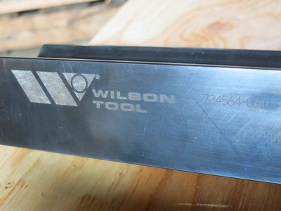 USED WILSON TOOL DIE SET 724564-0010