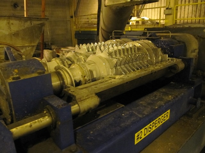 Andritz Ahlstrom MDR2000H Hot Disperger Kneader 34"