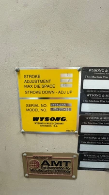 WYSONG MTH100-96 Press Brakes | SNL Machine Trader LLC (5)