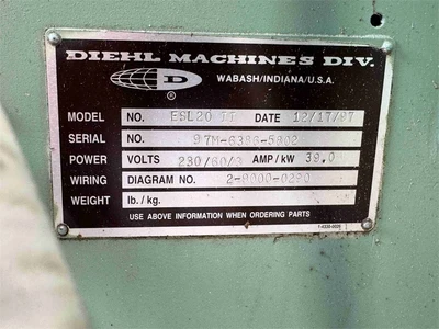USED 1997 DIEHL ESL20 II