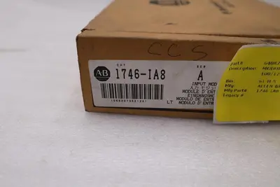 NEW Allen Bradley 1746-IA8 /A SLC 500 AC Digital Input Module - STOCK 3847CC