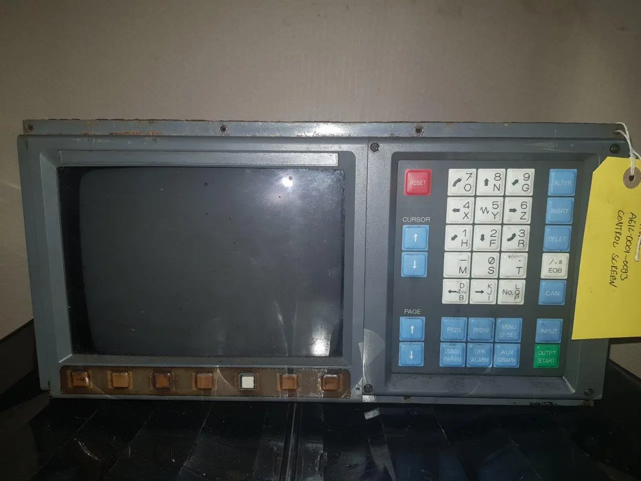 (REF 280) FANUC CRT SCREEN UNIT A61L-0001-0093