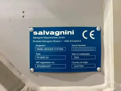 Used 2024 SALVAGNINI P2-2520.G4 Panel Benders Arizona US | KD Machinery #1399019