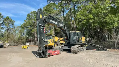 Used 2023 HYUNDAI HX350AL Crawler Excavators North Carolina US | National Equipment Dealers #1422329