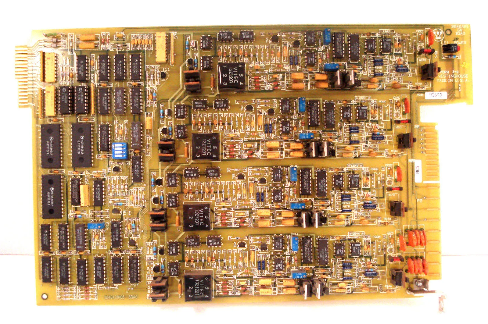 NEW WESTINGHOUSE 2840A21G01 8QA01OUTPUT BOARD