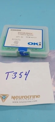 NEW Standard 918125-DHUV Series 18 G/1 1/4 in. Needles/Standard Tips (50)