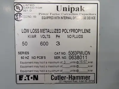 Used EATON 5063PMUDN Misc Electrical & Power Parts British Columbia CA | Lenmark #367297