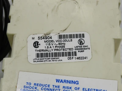 Used LITTLE GIANT _UNKNOWN_ Pumps | OCO Industrial #1588329