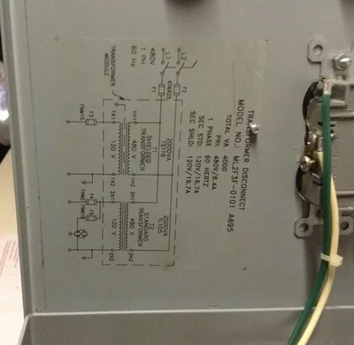 USED Daykin Transformer ML2F3F-0101 A695