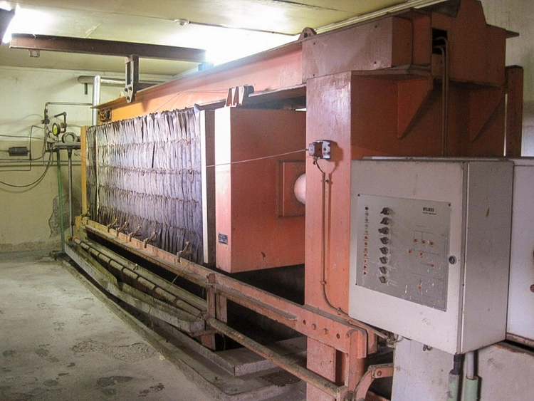 Used 1985 INDUSTRIETERREIN BELGIUM MEMBRANE Filter Presses JM | Solutions 4 Manufacturing #943916