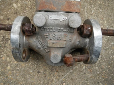 Fisher 1" 300 Class 316 Stainless Steel Control Valve