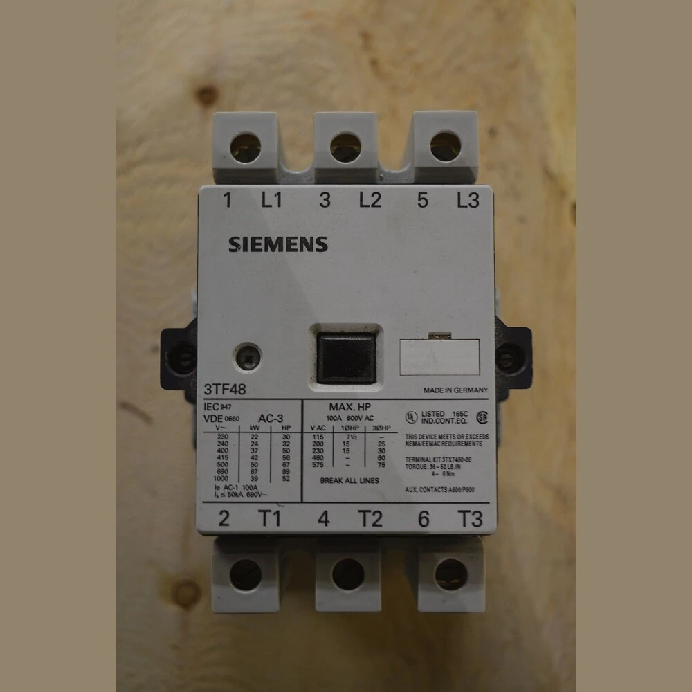 Siemens Size 4 Starter Contactor