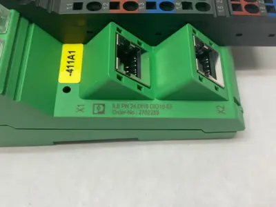 USED PHOENIX CONTACT INLINE BLOCK I/O MODULE, PROFINET, 32-INPUT