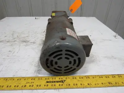 Boston Gear 34K29-872 10:1 Ratio .5Hp 208-230/460V 3Ph 1" Thru Shaft Gear Motor
