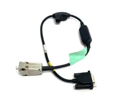 USED KEYENCE REV. B COMMUNICATION CABLE, CUSTOM ENDED