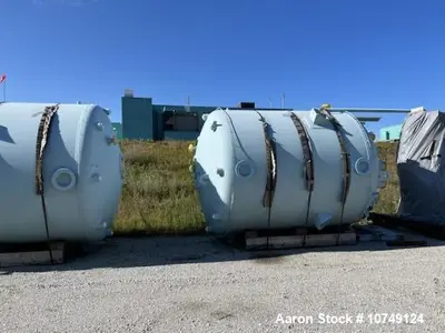 Unused / Reglassed Pfaudler 5000 Gallon Glass-Lined Reactor – High-Pressure Vessel