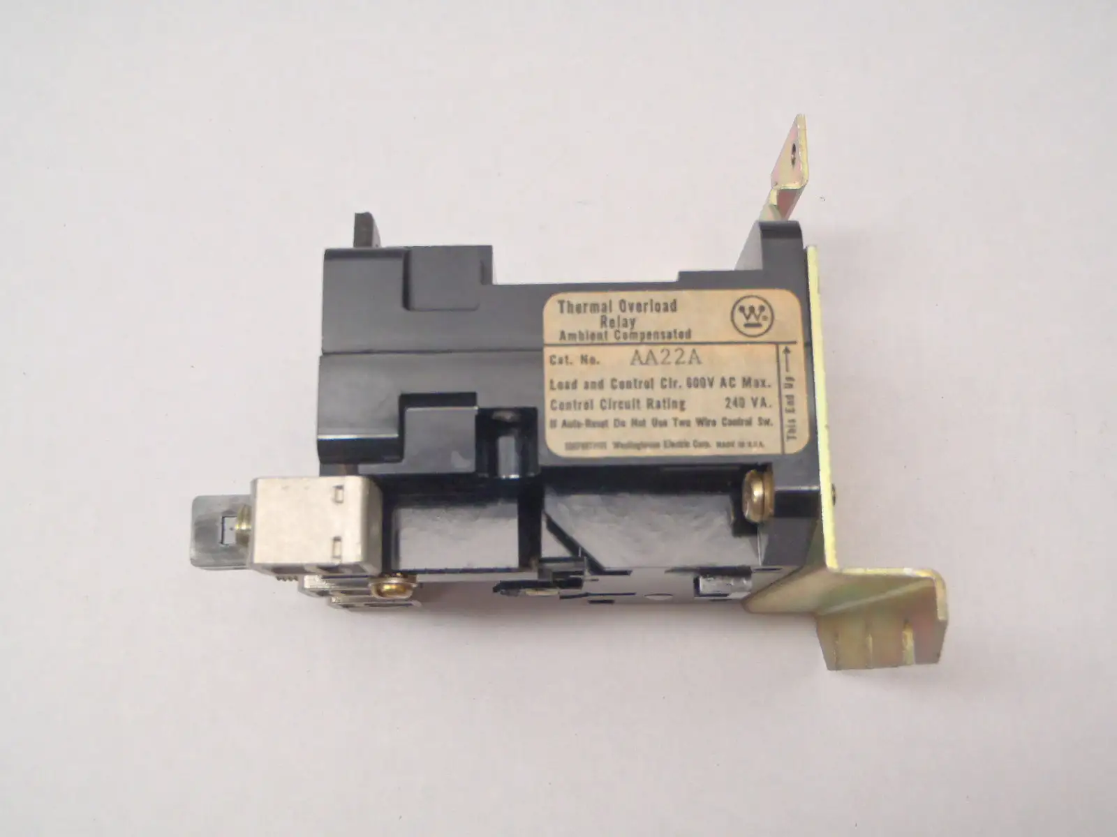 New | in-Stock WESTINGHOUSE THERMAL OVERLOAD RELAY Relays & Switches Michigan US | Maverick Industrial Sales #1401195