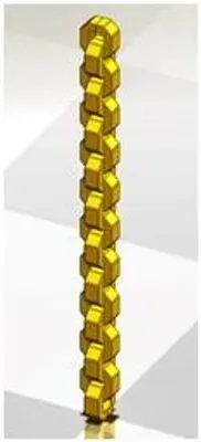 New GoldPro® Automatic Hollow Cable Chain Making with Plasma Welder Machine