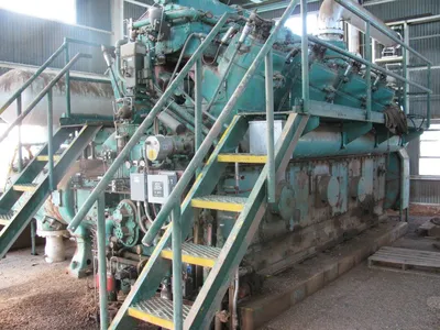 Used Cooper Bessemer GMVA8 Qty 2 002 Lubricated Reciprocating Air Compressors Oklahoma US | Borderless Services #1378244
