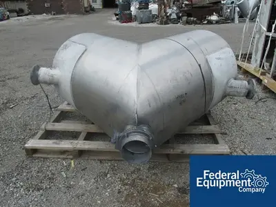USED Lowe Industries 50 Cu Ft Lowe Industries Twin Shell Blender, 304 S/S