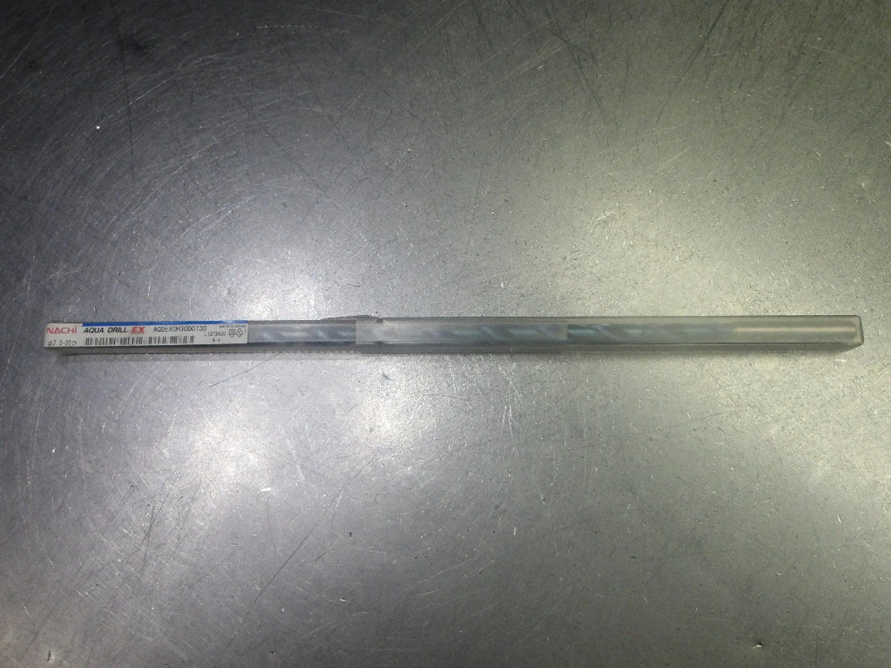 Nachi Aqua Drill EX 7.3mm Coolant Thru Carbide Drill AQDEX0h30d0730 (LOC823A)