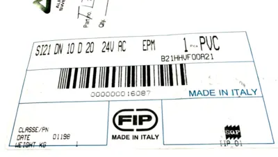 NEW FIP SI21 DN D20 VALVE 24V 50HZ